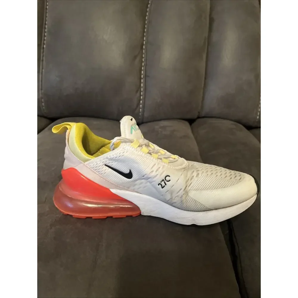 Authentic Nike Air Max 270 / White-Black-B Crimson / FZ3624 100/Women's Size 8.5